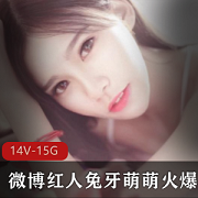 兔牙萌萌段晓慧微博高清合集15.4G绝绝子